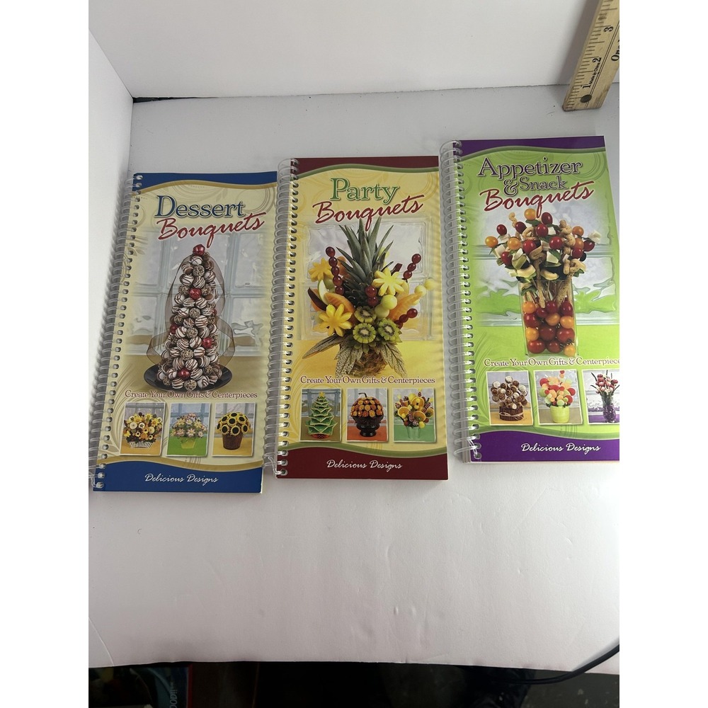 Dessert Party Appetizer Snack Bouquets Lot 3 Delicious Designs Spiral PB Recipe